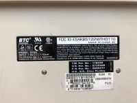 Лот: 21277596. Фото: 3. Клавиатура BTC 5200 (PS/2) Ретро. Компьютеры, оргтехника, канцтовары