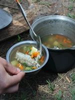 Лот: 25431315. Фото: 3. Миска походная 300 мл стальная... Туризм, охота, рыбалка, самооборона