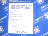 Лот: 3004026. Фото: 2. Фильтр салона BMW525 E60. Автозапчасти