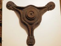 Лот: 21219553. Фото: 2. Чугунная опора для геридона или... Антиквариат