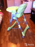 Лот: 6408509. Фото: 3. Стульчик для кормления Happy Baby... Дети растут