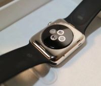 Лот: 6503719. Фото: 2. Часы Apple Watch 42 мм из нержавеющей... Смартфоны, связь, навигация