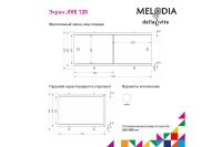 Лот: 24972249. Фото: 5. Экран под ванну Hoff Jive