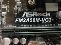Лот: 21540107. Фото: 2. Мат. плата ASRock FM2A58M-VG3... Комплектующие
