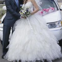 Лот: 1086245. Фото: 3. Свадебное платье. Одежда, обувь, галантерея
