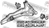 Лот: 18341549. Фото: 4. Ступица HONDA CR-V RD2 OEM 42200-S10-018. Красноярск