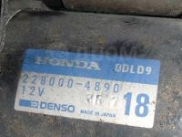 Лот: 21509420. Фото: 2. Стартер Honda Civic, D15B, Продажа... Автозапчасти