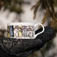 Лот: 11337782. Фото: 2. Чайная пара «Травушка - муравушка... Посуда, кухонная утварь