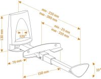 Лот: 9908440. Фото: 2. Кронштейн для акустики Holder... Аксессуары