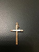 Лот: 8906361. Фото: 3. Подвеска. Крест. Золотой. Красноярск
