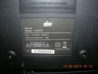 Лот: 3209122. Фото: 2. Неисправный LED телевизор DNS. ТВ и видео