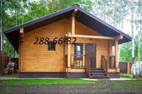 Лот: 11155034. Фото: 2. Баня дом 7х10 из профилированного... Срубы и конструкции