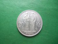 Лот: 19502038. Фото: 5. Словакия 20 крон 1941 г. Святые...