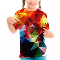Лот: 10820541. Фото: 5. Детская футболка 3D "Polygon...