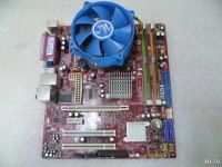 Лот: 16190552. Фото: 2. Материнская плата MSI 945GCM5-F... Комплектующие