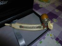 Лот: 1095645. Фото: 2. Курительная трубка из кости. Сувениры, подарки
