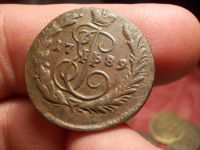 Лот: 15990346. Фото: 3. Великолепная, редкая копейка 1789... Коллекционирование, моделизм