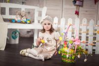 Лот: 5616064. Фото: 6. нежное, нарядное платьеце на 110см...