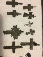 Лот: 10282580. Фото: 5. Нательные кресты 17-19 век + пару...