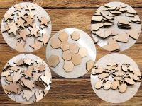 Лот: 21129402. Фото: 4. Фигурки-заготовки из дерева для... Красноярск