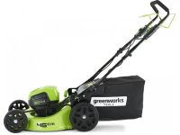 Лот: 22984526. Фото: 7. Аккумуляторная газонокосилка Greenworks...