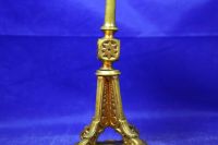 Лот: 20761698. Фото: 3. Подсвечник Канделябр антикварный... Домашний быт