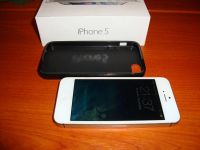 Лот: 3496387. Фото: 6. apple iPhone 5 64Gb White + бампер