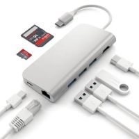 Лот: 21439073. Фото: 3. USB адаптер Satechi Aluminum Multi-Port... Компьютеры, оргтехника, канцтовары