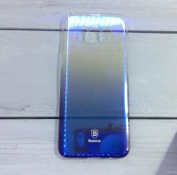 Лот: 12874146. Фото: 2. Чехол Baseus Glaze Case Samsung... Аксессуары