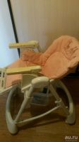 Лот: 10009882. Фото: 2. Стульчик для кормления Happy baby. Кормление и уход, гигиена