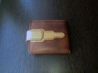 Лот: 13938822. Фото: 3. Портмоне из натуральной кожи(ручная... Одежда, обувь, галантерея