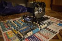 Лот: 8649812. Фото: 2. Комплект: Intel Core i7-920, Gygabyte... Комплектующие
