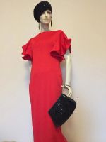Лот: 9325876. Фото: 12. новое шикарное длинное красное...