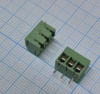 Лот: 20029455. Фото: 3. Клеммник винтовой 3.5мм, 3конт... Красноярск