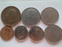 Лот: 21599841. Фото: 2. Набор монет Бельгии, 7 шт. разные... Монеты
