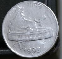 Лот: 14026035. Фото: 2. Экзотика с рубля (18956) Индия. Монеты