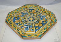 Лот: 11190631. Фото: 5. Caltagirone блюдо декоративное...