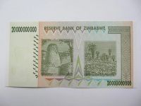 Лот: 11358735. Фото: 2. Зимбабве 20 миллиардов долларов... Банкноты