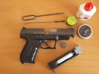 Лот: 7253244. Фото: 2. Пневматический пистолет сделан... Военно-спортивные игры