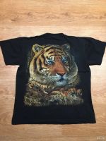 Лот: 13777674. Фото: 2. Футболка с принтом "Тигр", рост... Одежда и аксессуары