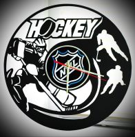 Лот: 8474239. Фото: 2. Настенные часы Хоккей / Hockey. Предметы интерьера