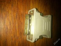 Лот: 2262966. Фото: 2. переходник для видеокарты DVI-VGA. Комплектующие