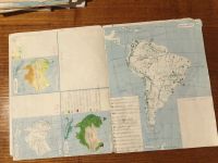 Лот: 25889958. Фото: 3. Контурные карты география материков... Литература, книги