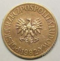 Лот: 1447340. Фото: 2. Польша. 5 злотых 1982г. Монеты