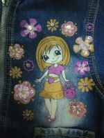 Лот: 7417917. Фото: 2. курточка джинсовая. Одежда и аксессуары