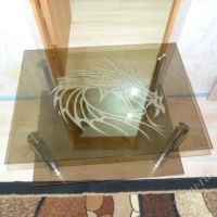 Лот: 1115074. Фото: 3. столик журнальный стеклянный. Красноярск