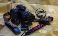 Лот: 6027399. Фото: 2. Canon EOS 60D с оригинальным батарейным... Фотокамеры