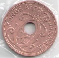 Лот: 14389167. Фото: 2. Дания 5 оре 1932 год (к3-5). Монеты