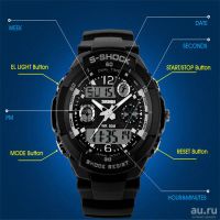 Лот: 13797411. Фото: 3. Часы SKMEI S-SHOCK. Ювелирные изделия, бижутерия, часы
