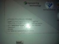 Лот: 4430509. Фото: 2. Acer 5520G не исправен. Компьютеры, ноутбуки, планшеты